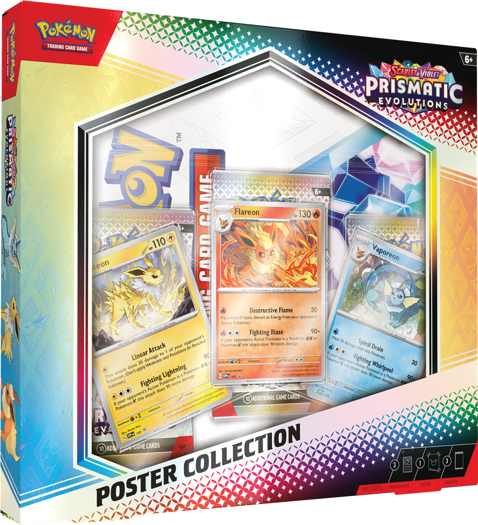 Pokemon: Prismatic Evolutions Poster Collection