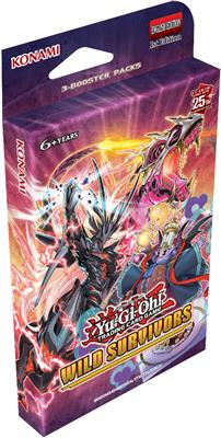 Yu-Gi-Oh 3 Booster Pack - Wild Survivors