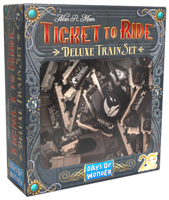 Ticket to Ride - Deluxe Train Set - Zwart