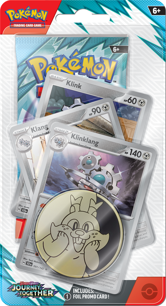 Pokemon: Journey Together Premium Checklane - Klinklang